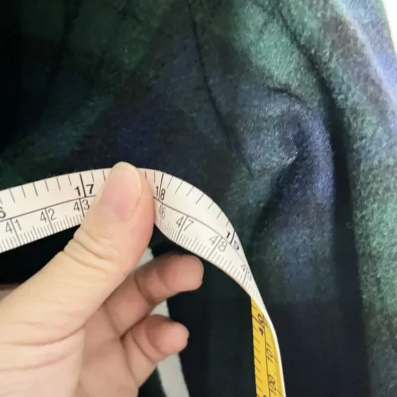 J. Crew Factory Green and Blue Plaid Blazer - Picture 7 of 7